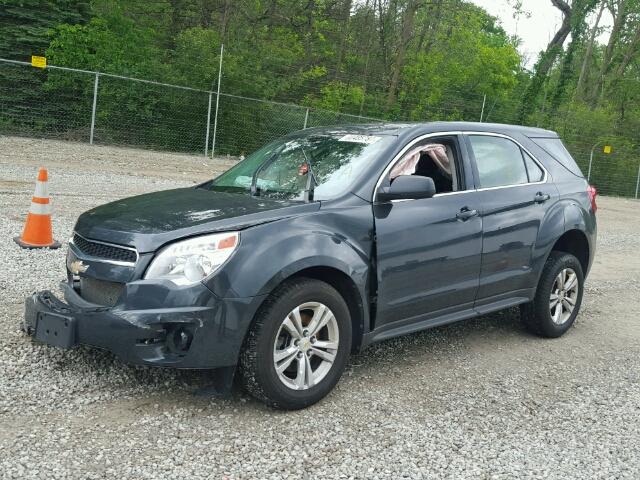 2GNALBEK7C1244455 - 2012 CHEVROLET EQUINOX LS GRAY photo 2