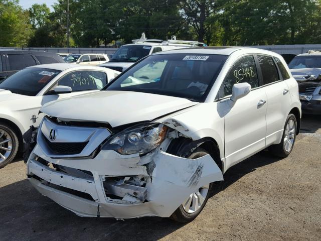 5J8TB2H2XBA001681 - 2011 ACURA RDX WHITE photo 2