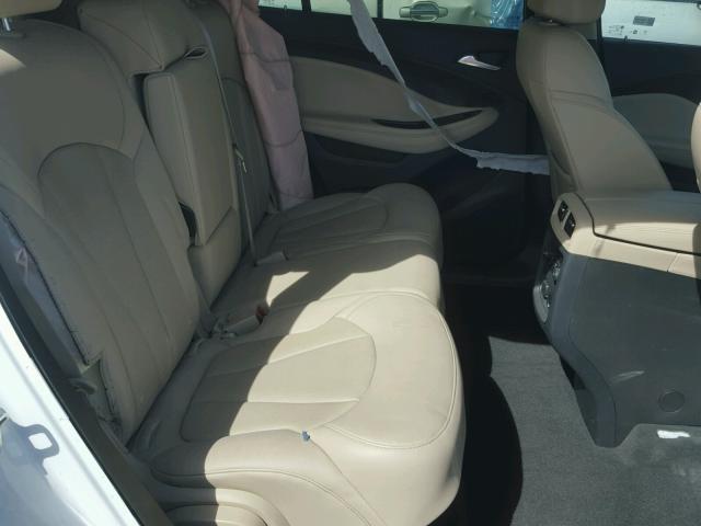 LRBFXBSA8HD222179 - 2017 BUICK ENVISION E WHITE photo 6