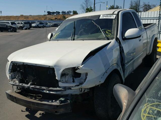 5TBRT38124S445591 - 2004 TOYOTA TUNDRA ACC WHITE photo 2