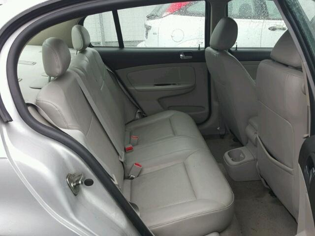 1G1AM58B287262626 - 2008 CHEVROLET COBALT SPO SILVER photo 6