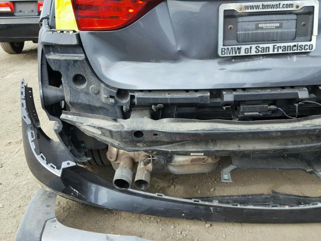 WBAVL1C5XFVY26230 - 2015 BMW X1 XDRIVE2 GRAY photo 9