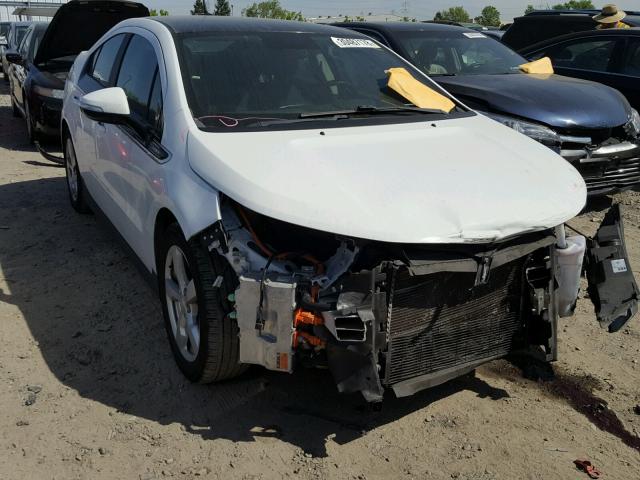 1G1RE6E49CU127519 - 2012 CHEVROLET VOLT WHITE photo 1