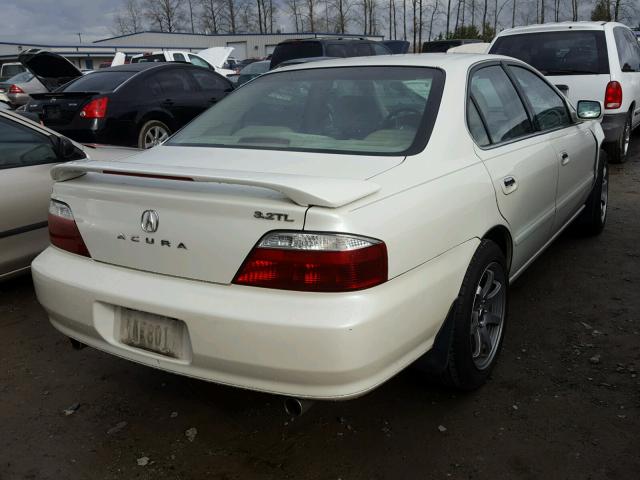 19UUA56683A061359 - 2003 ACURA 3.2TL WHITE photo 4