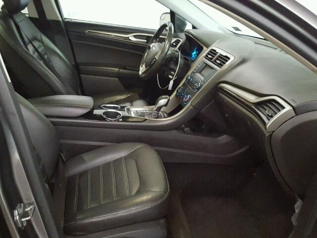 3FA6P0H9XDR261687 - 2013 FORD FUSION SE GRAY photo 5