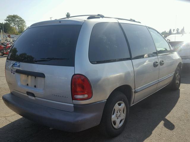 2B4FP25B9YR517114 - 2000 DODGE CARAVAN SILVER photo 4