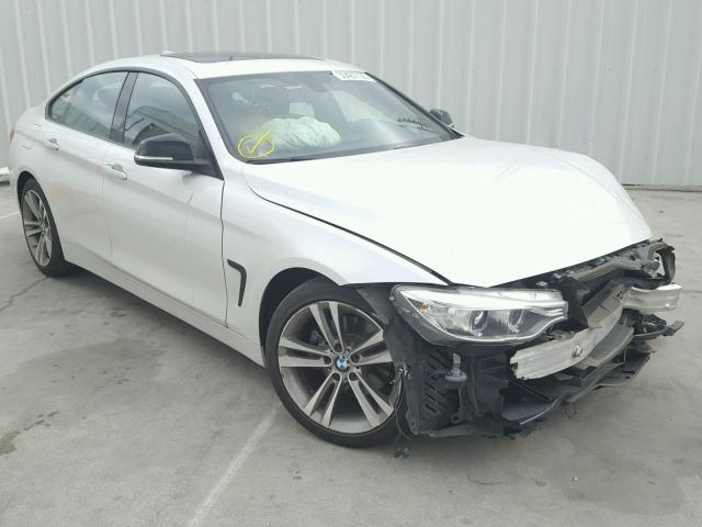 WBA4A5C54FG051873 - 2015 BMW 428 I WHITE photo 1