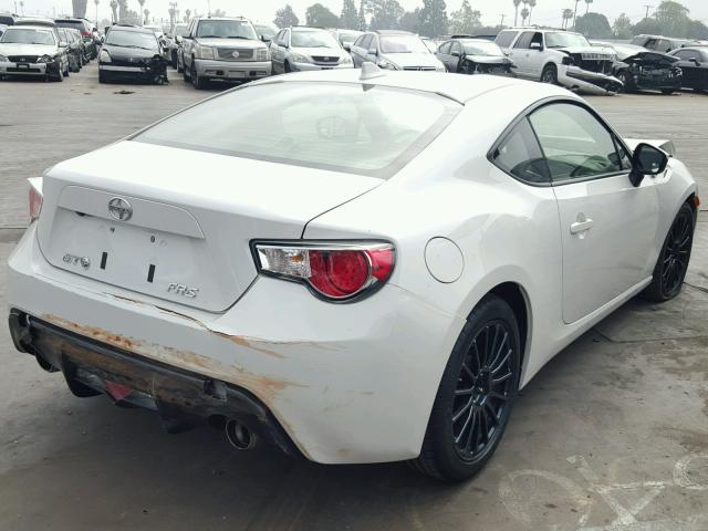 JF1ZNAA11G9708369 - 2016 TOYOTA SCION FR-S თეთრი ფოტო 4