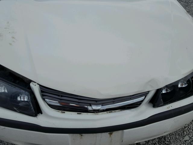 2G1WF52EX59271054 - 2005 CHEVROLET IMPALA WHITE photo 7