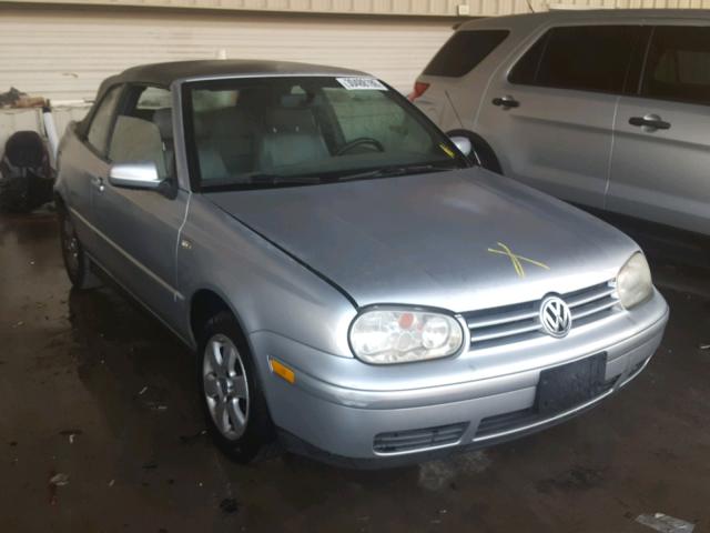 3VWDC21V02M810708 - 2002 VOLKSWAGEN CABRIO GLX 银色 照片 1