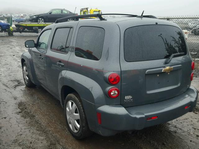 3GNCA13D58S725071 - 2008 CHEVROLET HHR LS GRAY photo 3