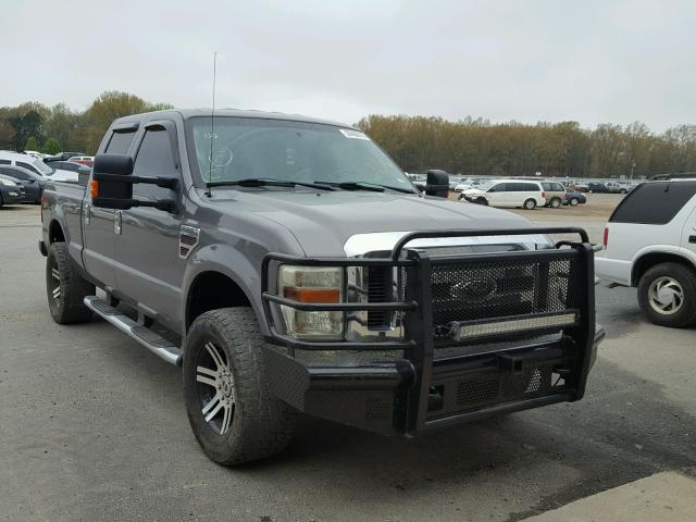 1FTSW21R09EA18644 - 2009 FORD F250 SUPER GRAY photo 1