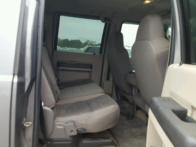 1FTSW21R09EA18644 - 2009 FORD F250 SUPER GRAY photo 6