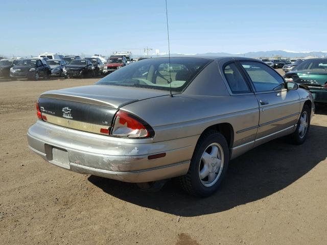2G1WW12M9X9182496 - 1999 CHEVROLET MONTE CARL 棕色 照片 4
