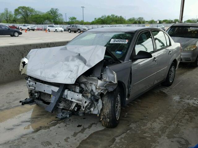 1G1ZS58FX7F308686 - 2007 CHEVROLET MALIBU LS 银色 照片 2