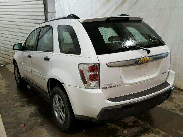 2CNDL13FX66145766 - 2006 CHEVROLET EQUINOX LS WHITE photo 3