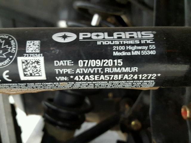 4XASEA578FA241272 - 2015 POLARIS SPORTSMAN TWO TONE photo 20