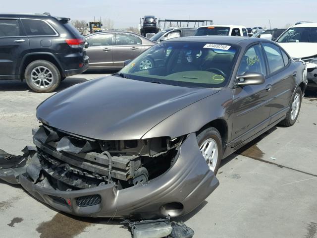 1G2WP52K31F263362 - 2001 PONTIAC GRAND PRIX 棕色 照片 2