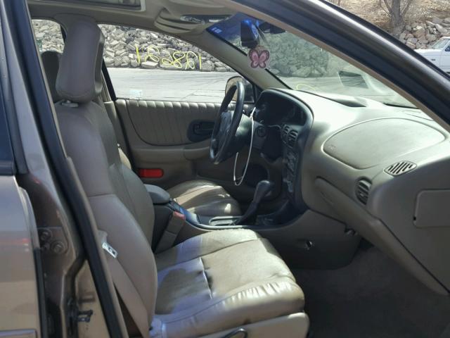 1G2WP52K31F263362 - 2001 PONTIAC GRAND PRIX 棕色 照片 5