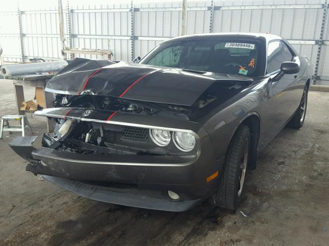 2B3CJ4DV2AH223954 - 2010 DODGE CHALLENGER CHARCOAL photo 2