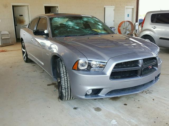 2C3CDXCT4EH253846 - 2014 DODGE CHARGER R/ SILVER photo 1