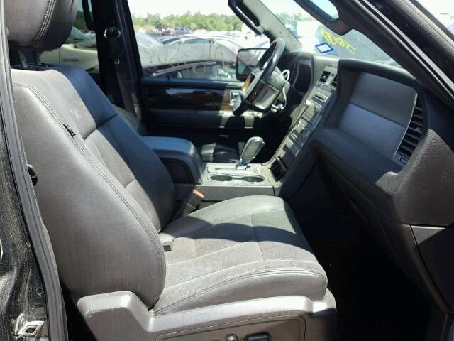 5LMJJ2H55AEJ04347 - 2010 LINCOLN NAVIGATOR BLACK photo 5