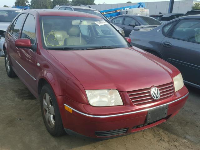 3VWSA69M04M128138 - 2004 VOLKSWAGEN JETTA GLS RED photo 1