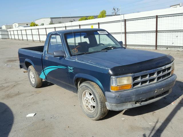 1B7FL26G9SW918962 - 1995 DODGE DAKOTA GREEN photo 1