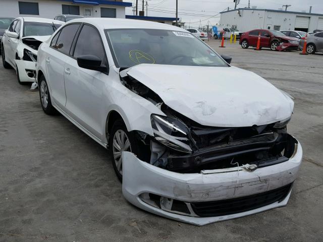 3VW2K7AJ0EM310086 - 2014 VOLKSWAGEN JETTA BASE 白色 照片 1