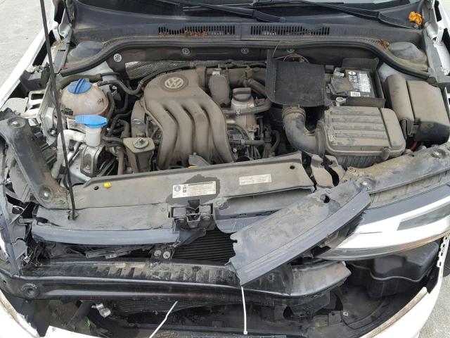 3VW2K7AJ0EM310086 - 2014 VOLKSWAGEN JETTA BASE 白色 照片 7