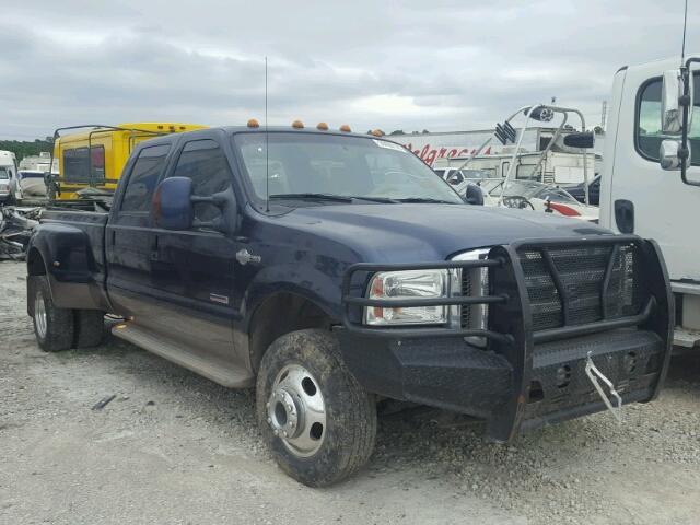 1FTWW33P97EA50556 - 2007 FORD F350 SUPER BLUE photo 1