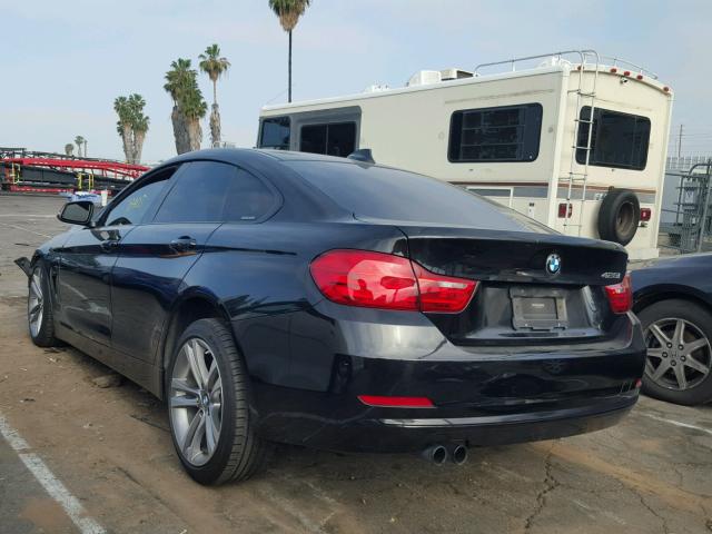 WBA4A9C56FGL86155 - 2015 BMW 428 I BLACK photo 3