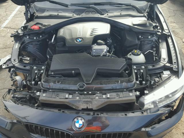 WBA4A9C56FGL86155 - 2015 BMW 428 I BLACK photo 7