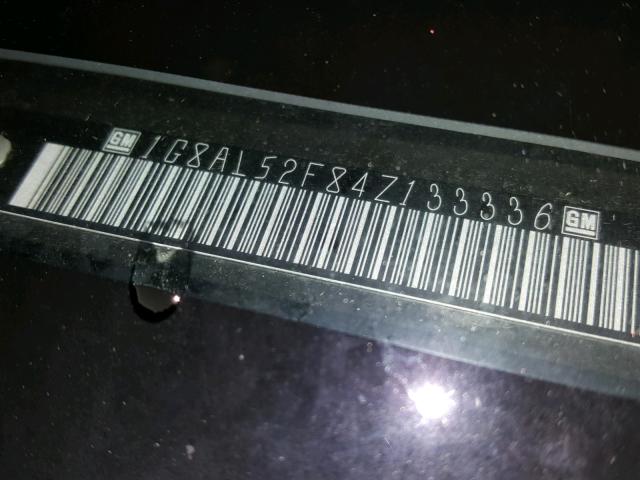 1G8AL52F84Z133336 - 2004 SATURN ION LEVEL MAROON photo 10