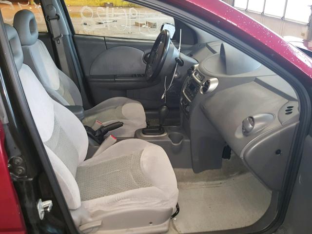 1G8AL52F84Z133336 - 2004 SATURN ION LEVEL MAROON photo 5