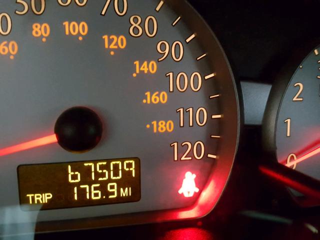 1G8AL52F84Z133336 - 2004 SATURN ION LEVEL MAROON photo 8