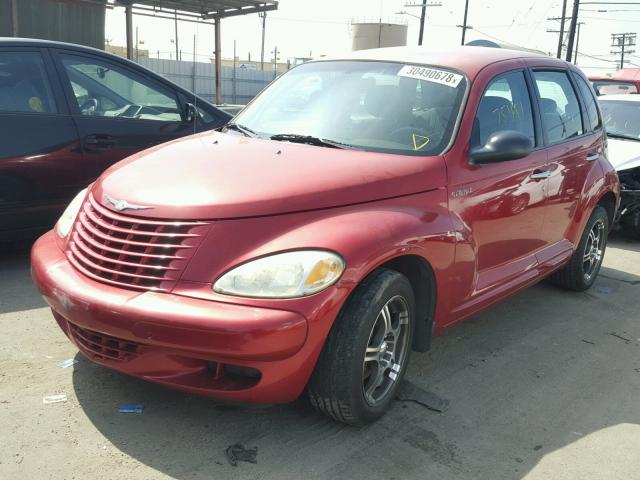 3C4FY48B74T208773 - 2004 CHRYSLER PT CRUISER RED photo 2