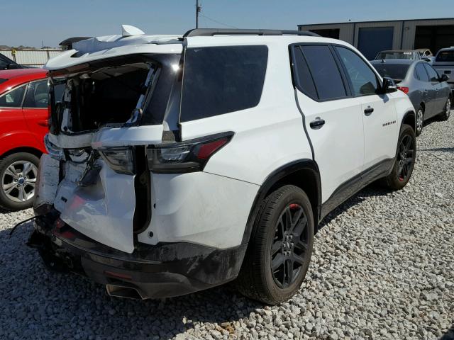 1GNERKKW6JJ103256 - 2018 CHEVROLET TRAVERSE P WHITE photo 4