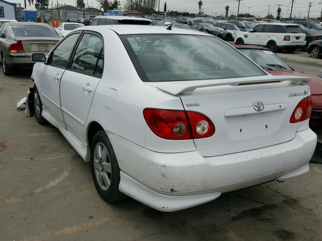 1NXBR32E26Z708238 - 2006 TOYOTA COROLLA CE WHITE photo 3