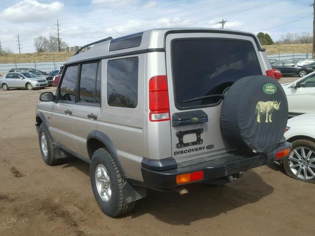 SALTY1548YA245487 - 2000 LAND ROVER DISCOVERY BEIGE photo 3