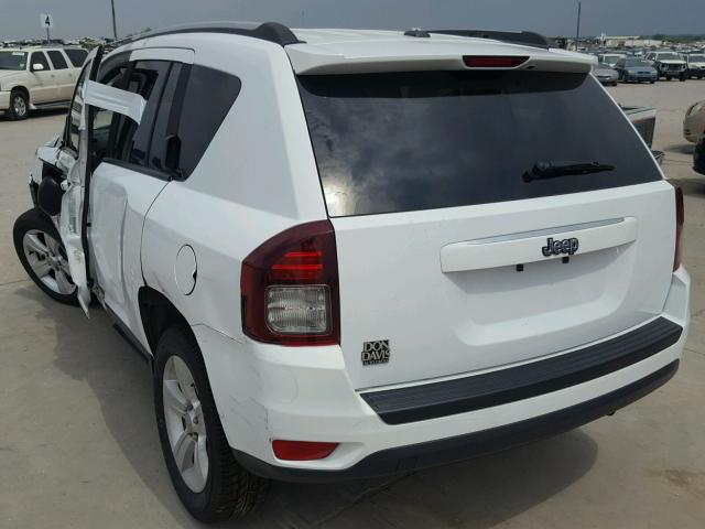 1C4NJCBA3GD525423 - 2016 JEEP COMPASS SP WHITE photo 3