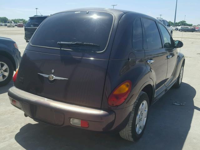 3C4FY58B05T635820 - 2005 CHRYSLER PT CRUISER PURPLE photo 4