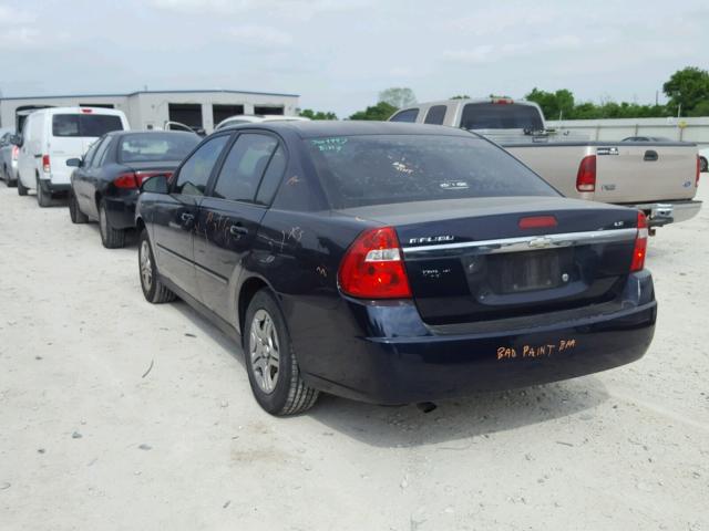 1G1ZS58F47F235332 - 2007 CHEVROLET MALIBU LS 蓝色 照片 3