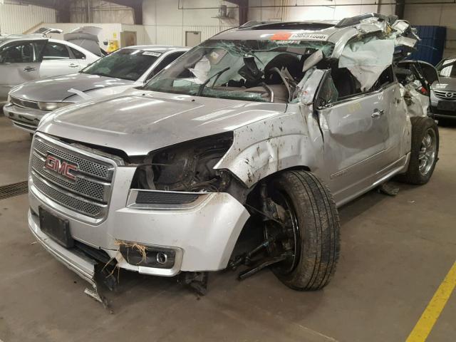 1GKKVTKD6DJ136763 - 2013 GMC ACADIA DEN SILVER photo 2