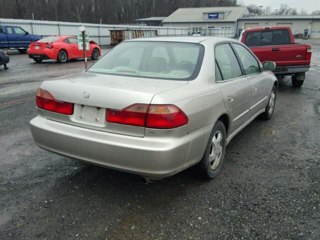 1HGCG667XXA130051 - 1999 HONDA ACCORD EX BEIGE photo 4