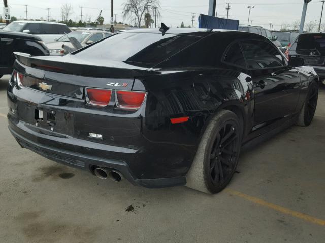 2G1FZ1EP8D9807060 - 2013 CHEVROLET CAMARO ZL1 BLACK photo 4