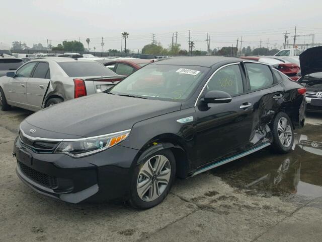 KNAGV4LD5J5025788 - 2018 KIA OPTIMA PLU BLACK photo 2