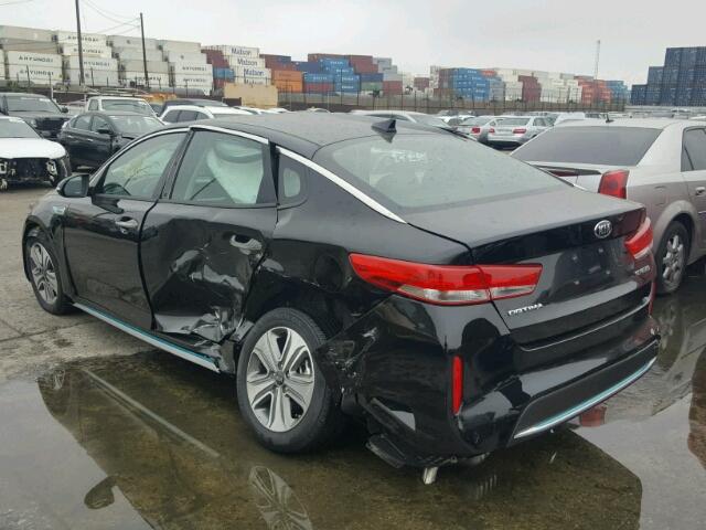 KNAGV4LD5J5025788 - 2018 KIA OPTIMA PLU BLACK photo 3