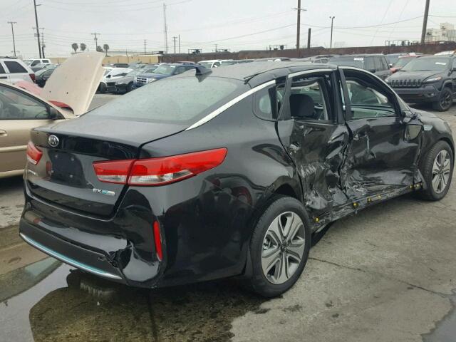 KNAGV4LD5J5025788 - 2018 KIA OPTIMA PLU BLACK photo 4