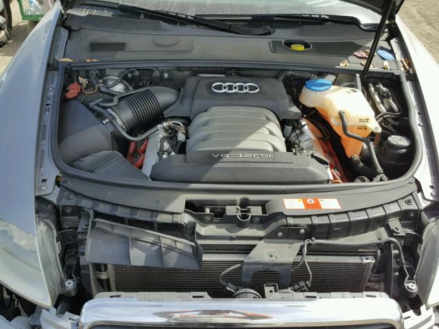 WAUDG74F36N021874 - 2006 AUDI A6 3.2 QUA GRAY photo 7